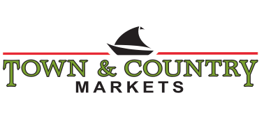 A theme logo of Town & Country Market